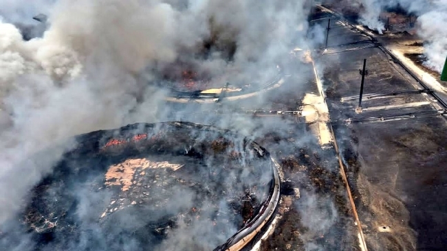 Küba'daki petrol tesisindeki yangın 5 gün sonra kontrol altında