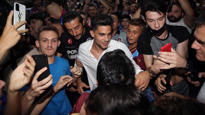 Bartra ve Lahtimi Trabzon'a geldi