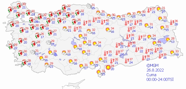 Yeni haftada İç Anadolu Bölgesi kavrulacak