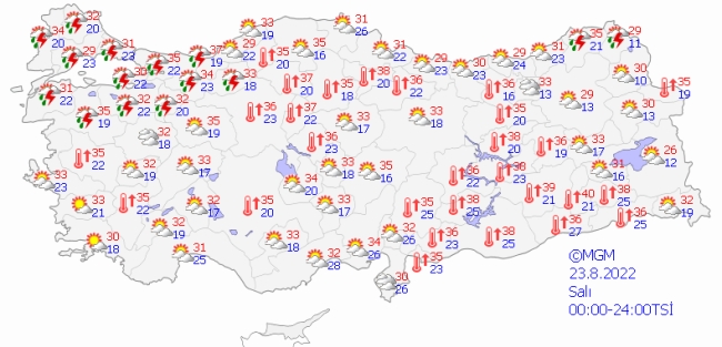 Hava nasıl olacak? İç Anadolu Bölgesi kavrulacak... İstanbul, Ankara, İzmir hava durumu...