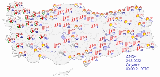 Hava nasıl olacak? İç Anadolu Bölgesi kavrulacak... İstanbul, Ankara, İzmir hava durumu...