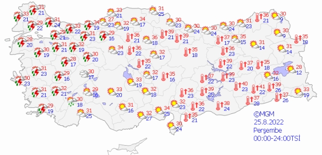 Hava nasıl olacak? İç Anadolu Bölgesi kavrulacak... İstanbul, Ankara, İzmir hava durumu...