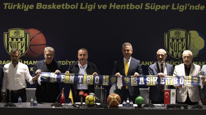 MKE Ankaragücü basketbol ve hentbol liglerinde de yer alacak