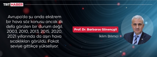 Avrupa'da kuraklık devam edecek: Yüksek basınç etkisini artırdı