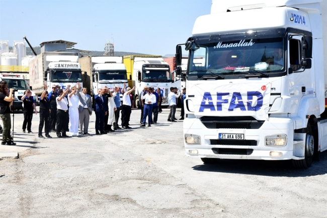 Türkiye'den Lübnan'a insani yardım