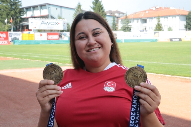 Şampiyon okçu Merve Nur Eroğlu'nun hedefi olimpiyat madalyası