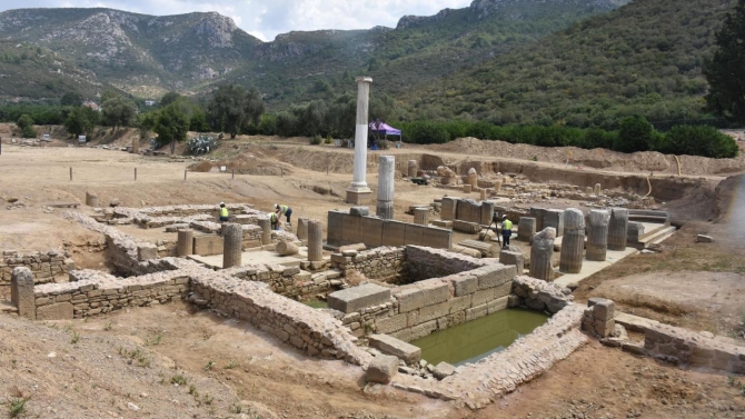 Terk edilen "kehanet merkezi" uzun yıllar işlevini korumuş