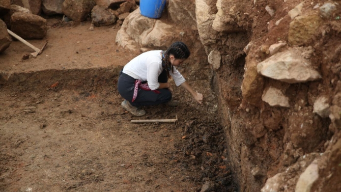 Ordu'da Kurul Kalesi'ndeki kazılarda tarihin izi sürülüyor