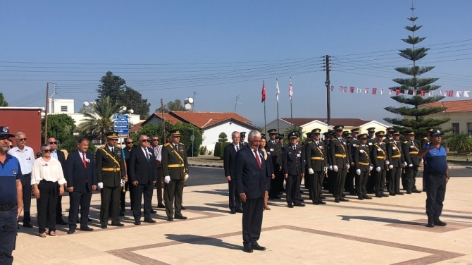 Gazimağusa, Girne, Güzelyurt, İskele ve Lefke’de de törenler yapıldı