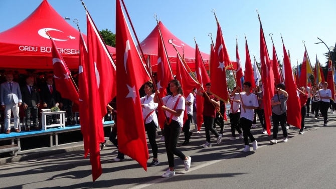 Ordu'da 30 Ağustos Zafer Bayramı kutlamaları