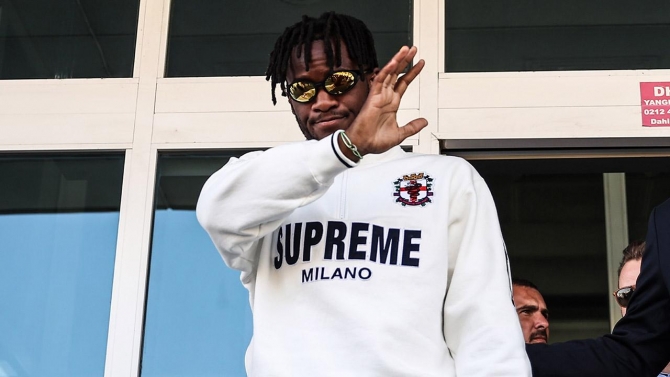 Batshuayi Fenerbahçe için İstanbul'da