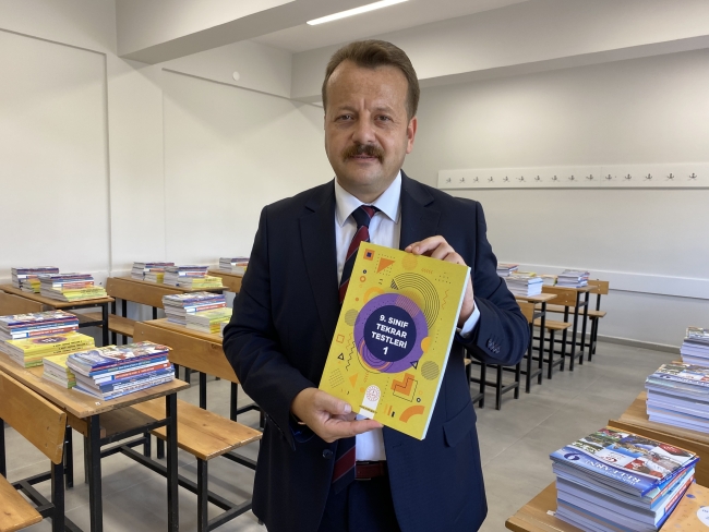 Bartın’da 167 bin yardımcı kaynak kitap öğrencilere ücretsiz dağıtılacak