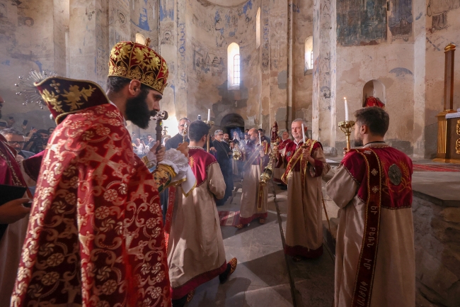 Akdamar Kilisesi'ndeki 10'uncu ayin başladı