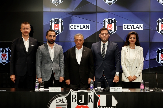 Beşiktaş'ta amatör branşlarda sponsorluk anlaşması yapıldı