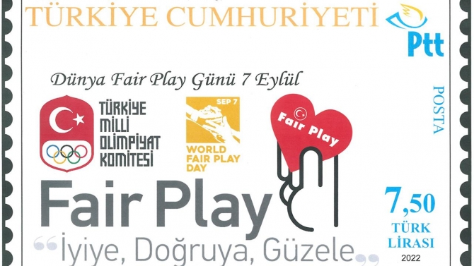 Türkiye Milli Olimpiyat Komitesi'nde "Fair Play Posta Pulu"