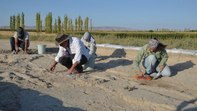 Canhasan Höyükleri'nde kazı çalışmaları yeniden başladı