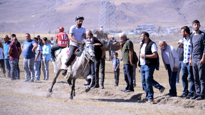 Ardahan'da rahvan atları yarıştı