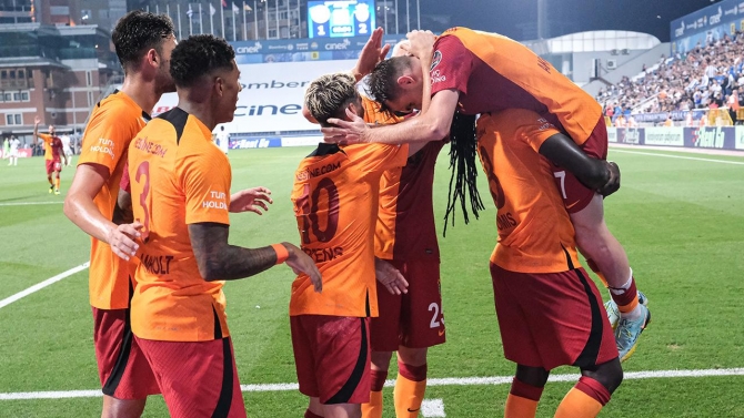 Galatasaray çıkışını sürdürdü