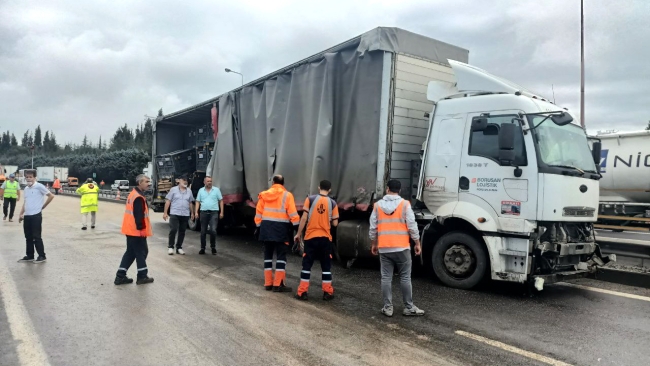 Anadolu Otoyolu'nda zincirleme kaza