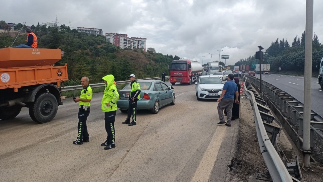 Anadolu Otoyolu'nda zincirleme kaza