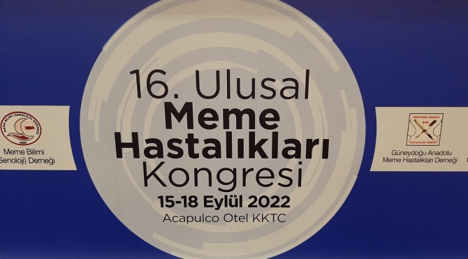 16.Ulusal Meme Hastalıkları Kongresi Girne’de yapılıyor