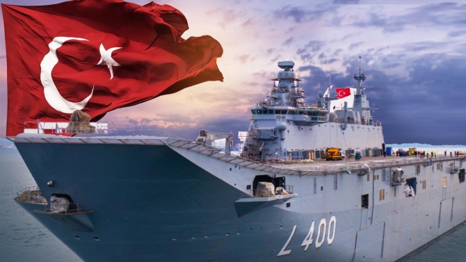 TCG Anadolu kapılarını ilk kez açtı