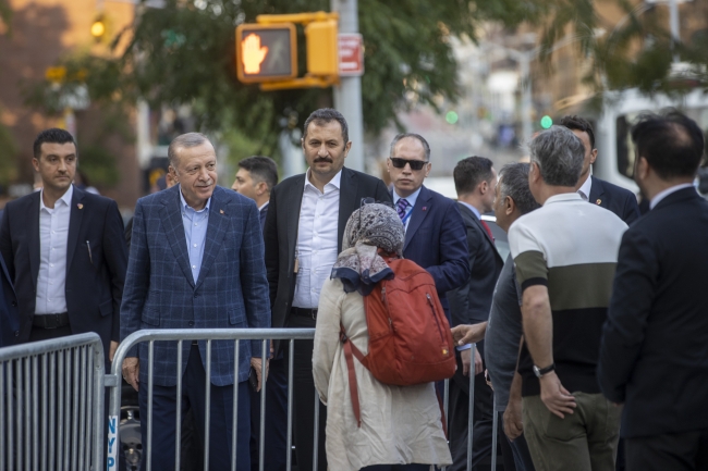 Cumhurbaşkanı Erdoğan New York'ta