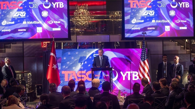 TASC, Cumhurbaşkanı Erdoğan ile ABD Türk toplumunu bir araya getirdi