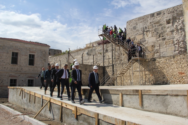 Sinop Tarihi Cezaevi ve Müzesi'ndeki restorasyonda sona doğru