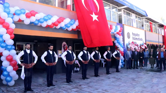 Yangında zarar gören yemekhane yeniden hizmete açıldı