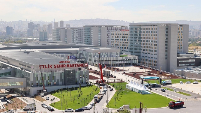 Türkiye'nin alan olarak en büyüğü "Etlik Şehir Hastanesi" bugün açılıyor