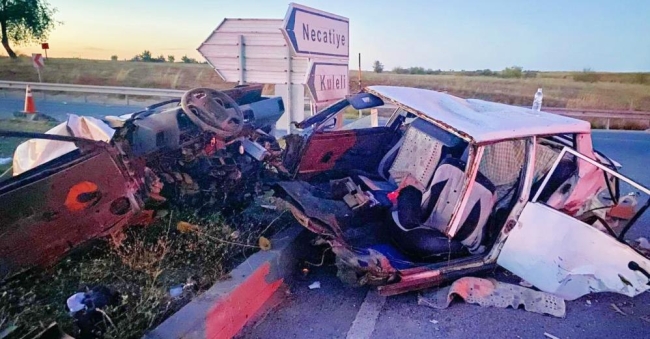 Edirne'de iki ayrı trafik kazası: 1 ölü, 3 yaralı