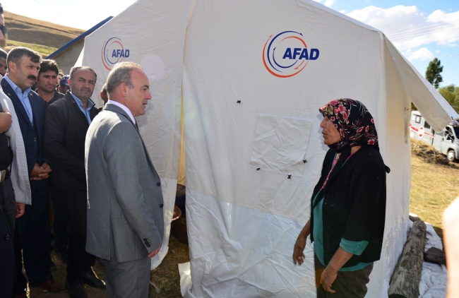 Ardahan'da hasar tespit çalışmaları sürüyor