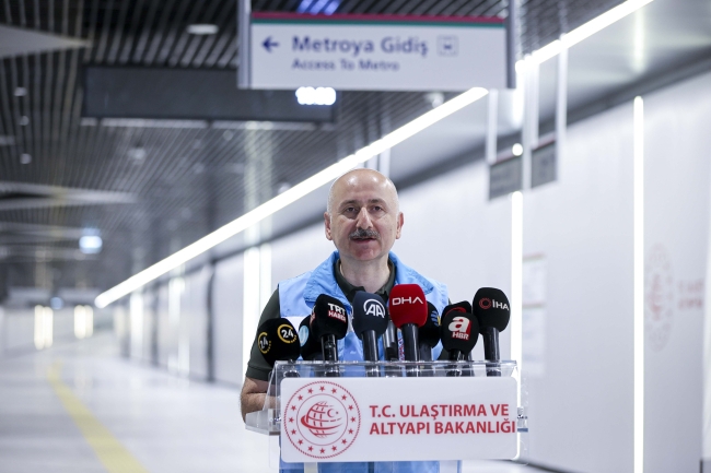 Pendik-Sabiha Gökçen Havalimanı metro hattı bugün açılıyor