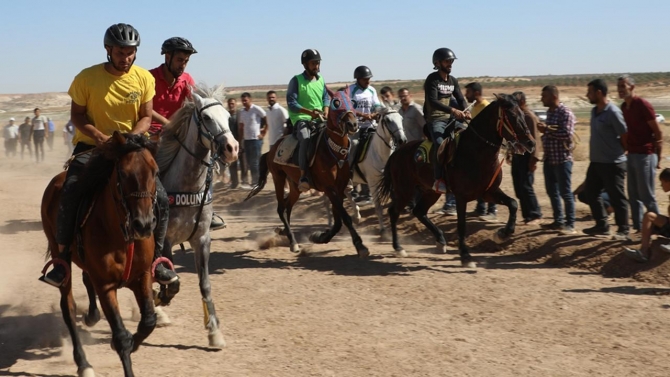 Rahvan At Yarışları Gaziantep'te yapıldı