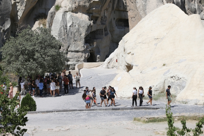 Kapadokya 3 milyonu aşkın ziyaretçi ağırladı