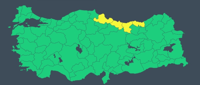 Meteoroloji'den 4 kente sarı uyarı: Kuvvetli yağış bekleniyor