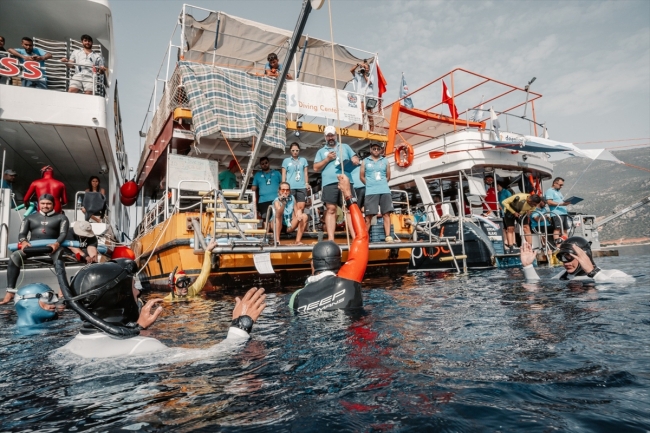 Antalya'nın Kaş ilçesi dalış turizminin merkezi oldu