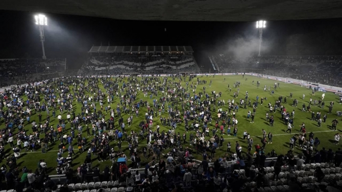 Arjantin'de futbol maçında olaylar çıktı: 1 ölü