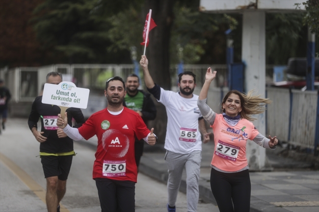 Ankara'da "Sanat Aşkına Koş-Başkent Kültür Yolu Koşusu" düzenlendi