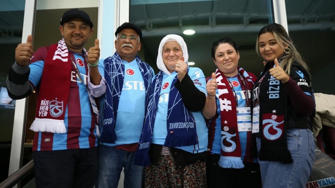 Muğlalı 65 yaşındaki taraftarın Trabzonspor hayali gerçek oldu