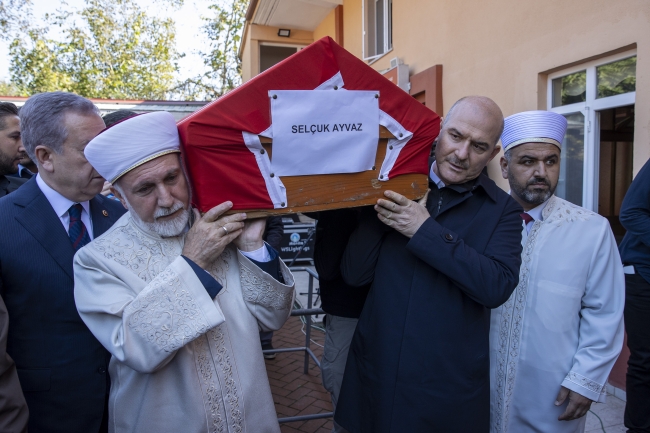 Maden kazasında hayatını kaybeden Selçuk Ayvaz son yolculuğuna uğurlandı