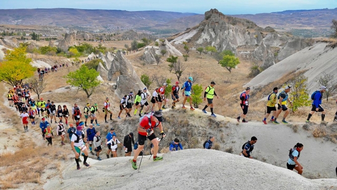 Kapadokya Ultra Trail Koşusu ödül töreniyle sona erdi