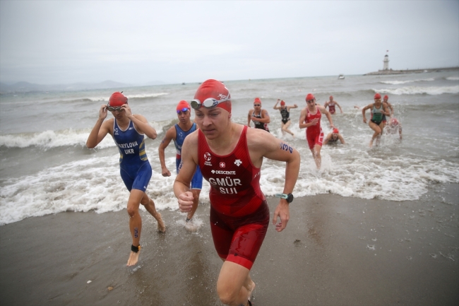 Uluslararası Alanya Triatlon Yarışları'nın 31.'si Avrupa Kupası'yla sona erdi