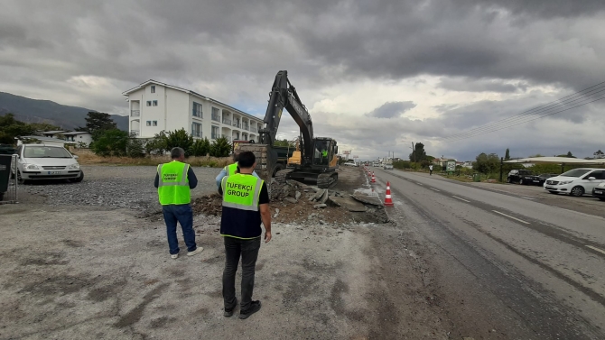 Girne-Alsancak çift şerit yolu ikinci etabının tamamlanması projesine start verildi