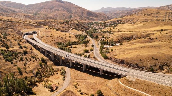 Malatya-Hekimhan yolu 22 Ekim'de hizmete açılacak