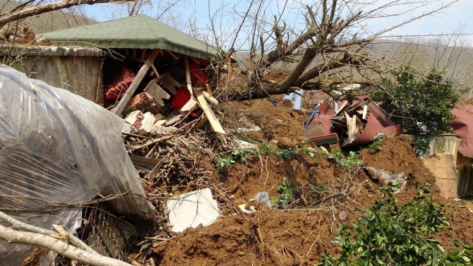 Ordu'da son 3 yıldaki heyelanlarda 314 konut boşaltıldı