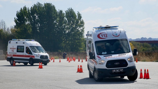 Eskişehir'de ambulansın vakaya ulaşma süresi 5 dakikanın altına düştü