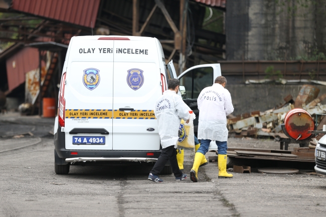 Bartın'da patlamanın yaşandığı maden ocağındaki yangın kısmen sürüyor