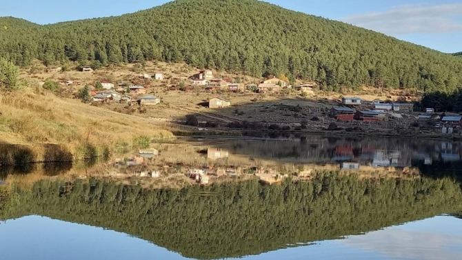 Ankara'nın tarihi ve turistik ilçesi Beypazarı'nda sonbahar